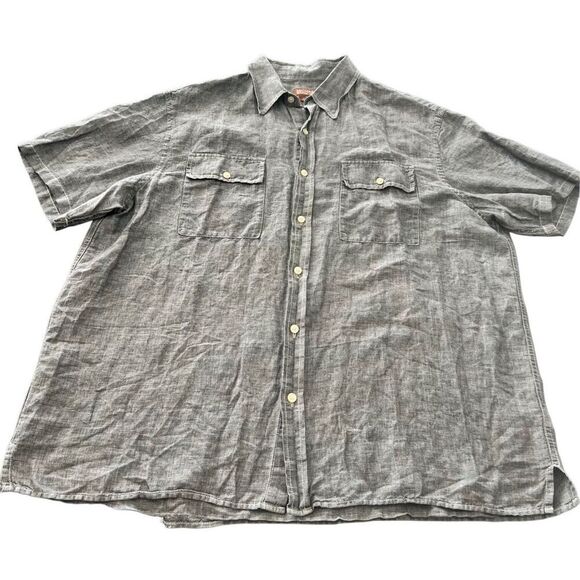 Michael Kors Linen short Shirt  size XL - Picture 1 of 11